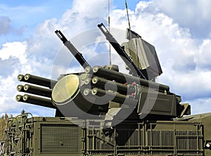 Weapons of anti aircraft defense system 